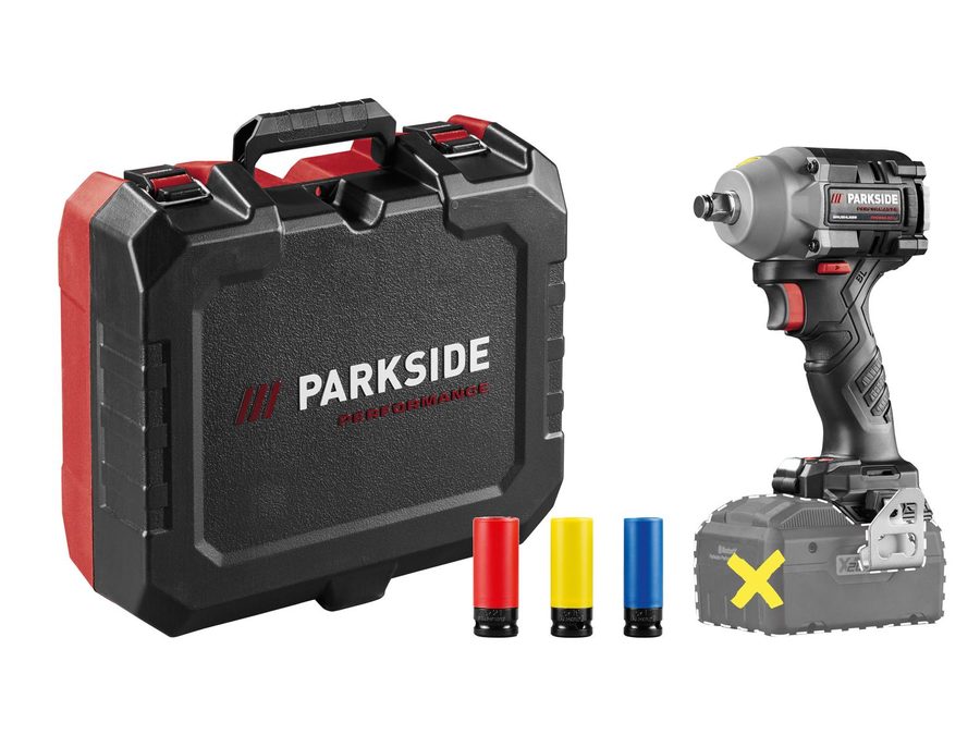 Parkside Cordless Vehicle Impact Wrench No Battery no charger